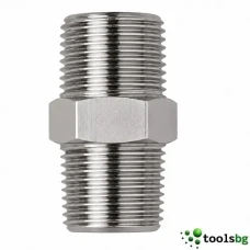 GAV 1219/1 - ПРОФЕСИОНАЛЕН НИПЕЛ С РАЗМЕРИ 1/8" МЪЖКА РЕЗБА КЪМ 1/8" МЪЖКА РЕЗБА GAV 1219/1 - ПРОФЕСИОНАЛЕН НИПЕЛ С РАЗМЕРИ 1/8" МЪЖКА РЕЗБА КЪМ 1/8" МЪЖКА РЕЗБА